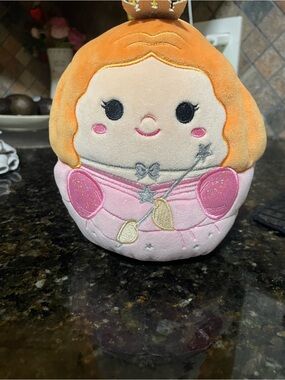 Squishmallows Orange and Pink Princess Plush need love